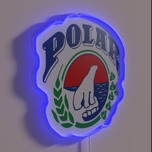 Charger l'image dans la galerie, Neon logo light for businesses with customizable color options available.