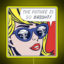 Charger l'image dans la galerie, Pop Optimistic Girl RGB neon sign yellow