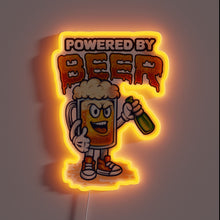 Charger l'image dans la galerie, Eye-catching powered rgb neon sign with customizable color changing effects