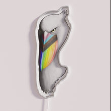 Charger l'image dans la galerie, Neon Rainbow Pride Flag Sign, Celebrating Diversity and Self Expression Together