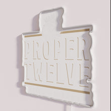 Charger l'image dans la galerie, Customizable vibrant RGB color changing Proper No Twelve bar sign