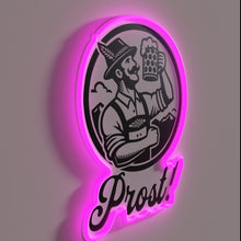 Charger l'image dans la galerie, Vibrant Neon Decor Wall Sign with Programmable Color Options Available
