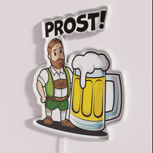 Charger l'image dans la galerie, Colorful Prost neon bar sign with adjustable RGB lighting options.