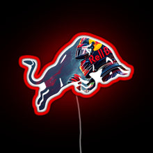 Charger l'image dans la galerie, Red Bull Racing Verstappen Design RGB neon sign red