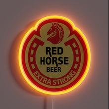 Charger l'image dans la galerie, RGB Neon Sign of Red Horse Philippines Beer Iconic Logo