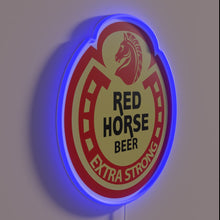 Charger l'image dans la galerie, Red Horse Philippines beer logo in vibrant neon RGB colors