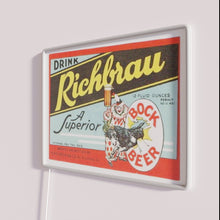 Charger l'image dans la galerie, RGB Neon Bar Sign Decoration for Richbrau Bock Beer Lovers
