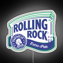 Charger l'image dans la galerie, Rolling Rock RGB neon sign white