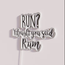 Charger l'image dans la galerie, Vibrant Rum Bar Neon Sign with Color-Changing RGB LED Accents