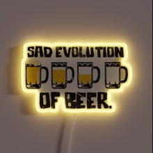 Charger l'image dans la galerie, Humorous depiction of beer's rise and fall to glory