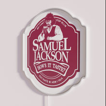 Charger l'image dans la galerie, Neon RGB Color Changing Sign with Quote Inspired by Samuel Jackson