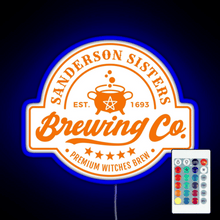Charger l'image dans la galerie, Sanderson Sisters Brewing Co RGB neon sign remote