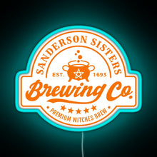 Charger l'image dans la galerie, Sanderson Sisters Brewing Co RGB neon sign lightblue