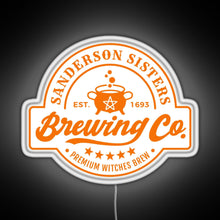 Charger l'image dans la galerie, Sanderson Sisters Brewing Co RGB neon sign white