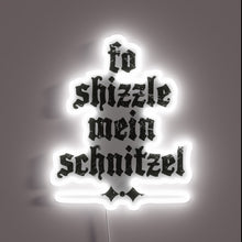 Charger l'image dans la galerie, Vibrant Neon Sign Featuring Schnitzel and Cheerful Oktoberfest Typography