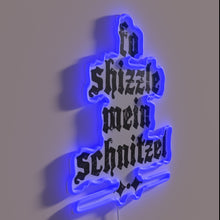 Charger l'image dans la galerie, Vibrant Neon Sign for German Beer and Delicious Schnitzel Fans.