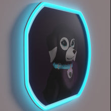 Charger l'image dans la galerie, Emerald Green Semi-Realistic Neon Sign with Vibrant RGB Color Effect