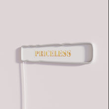 Charger l'image dans la galerie, Glowing Semi-Realistic Golden Textured Neon Sign with Priceless RGB Accent