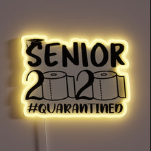 Charger l'image dans la galerie, Customizable senior class of 2020 gradient neon acrylic sign light.