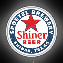 Charger l'image dans la galerie, Shiner Beer RGB neon sign white