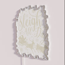 Charger l'image dans la galerie, Vibrant 2015 Sleigh All Day Neon Sign Illuminates Modern Decorations Instantly