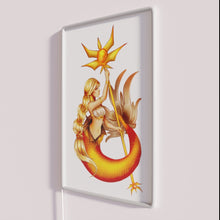 Charger l'image dans la galerie, Vibrant Solar Powered Neon Sign with Colorful RGB LED Display