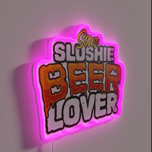 Charger l'image dans la galerie, Sour Slushie-inspired neon sign for the ultimate beer enthusiast's lair.