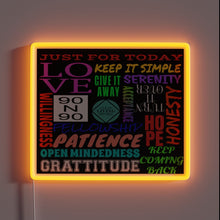 Charger l'image dans la galerie, Spiritual Guidance for Addiction Recovery with Vibrant Neon Accents