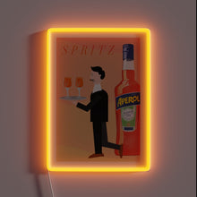 Charger l'image dans la galerie, Bright Aperol Spritz Sign Illuminates Your Home Bar's Nightlife Vibes
