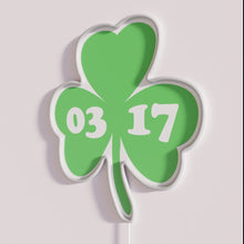 Charger l'image dans la galerie, St. Patrick's Day Rainbow Neon Sign in Vibrant RGB Colors