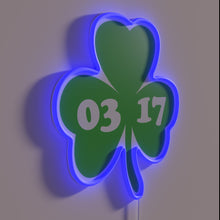 Charger l'image dans la galerie, Add vibrant Irish flair with St. Patrick's Day RGB neon sign.
