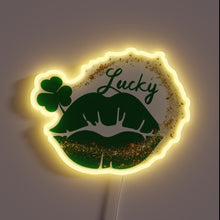 Charger l'image dans la galerie, Lively St. Patrick's Day Celebration with Vibrant Neon LED Sign