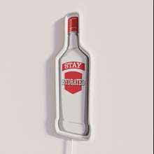 Charger l'image dans la galerie, Colorful LED neon stay hydrated motivational wall decor accent lighting