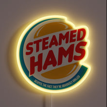 Charger l'image dans la galerie, Quintessential Kwik-E-Mart-inspired color-changing Steamed Hams neon decorative light display
