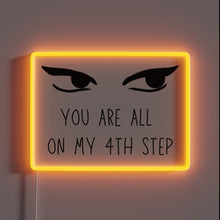 Charger l'image dans la galerie, Laughter in Recovery: Colorful AA Meeting Sign with Neon Accents