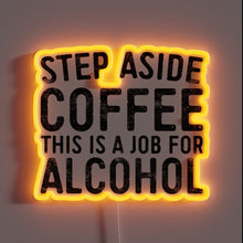 Charger l'image dans la galerie, RGB Neon Sign: Sassy Office Decor for Liquor Lovers Only