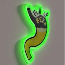 Charger l'image dans la galerie, Drunk in thought and thirsty in spirit neon bar decor