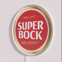Charger l'image dans la galerie, Vintage Super Bock logo since 1927 Portuguese beer nostalgia neon