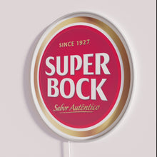 Charger l'image dans la galerie, Super Bock Since 1927 Authentic Portuguese Beer Sign Logo Neon