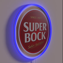 Charger l'image dans la galerie, Vintage German Brewery Sign with Super Bock Since 1927 RGB Neon