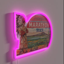 Charger l'image dans la galerie, Vintage Superfine Brewery Neon Sign from Classic Defunct Wisconsin Breweries