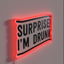 Charger l'image dans la galerie, Surprising Roommate Gift: "I'm Drunk" Humorous RGB Neon Bar Sign