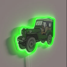 Charger l'image dans la galerie, Add rugged style to any room with this SUV sign