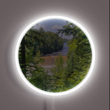 Charger l'image dans la galerie, Vibrant digital display of Tahquamenon Falls' majestic Upper and Lower.