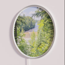 Charger l'image dans la galerie, Vibrant RGB Neon Sign Inspired by Nature's Beauty, Tahquamenon Falls