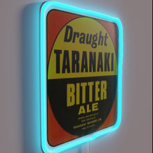 Charger l'image dans la galerie, Vibrant Neon Sign in Soft RGB for Taranaki Bitter Fans