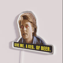 Charger l'image dans la galerie, Exclusive, Handcrafted Neon Teen Wolf Sign with Bright RGB Lighting