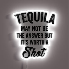 Charger l'image dans la galerie, Vibrant neon sign for tequila enthusiasts to add some fun