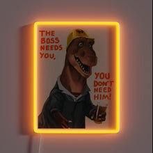 Charger l'image dans la galerie, Empowering Rebel Spirit with RGB Illuminated Freedom and Liberty Statement