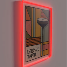 Charger l'image dans la galerie, Add a sophisticated touch with this vibrant espresso martini sign.